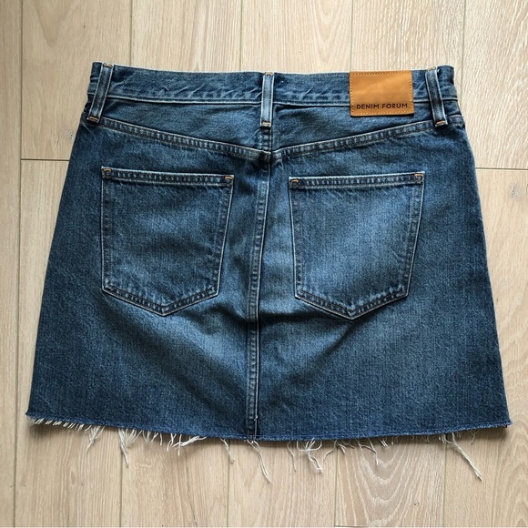Aritzia Denim Forum The Eddie Mini Denim Skirt - Picture 4 of 12